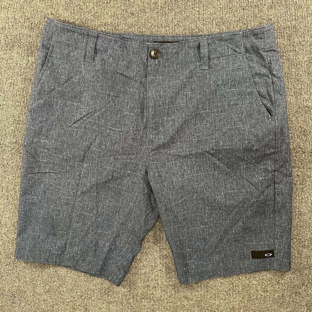 Oakley Mens's Ellipse Hybrid Chino Shorts Lightweight Quick Dry Performance 36